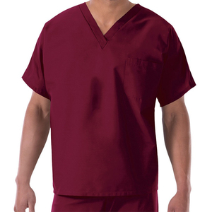 ชุดเครื่องแบบทางการแพทย์สำหรับผู้ชายชุดเครื่องแบบทางการแพทย์เสื้อสครับผ้านุ่มป้องกันริ้วรอยชุดเครื่องแบบทางการแพทย์สำหรับจ็อกเกอร์ชุดเครื่องแบบทางการแพทย์ - Product Image 1