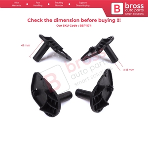 BSP1174 <b>Radiator</b> Mounting <b>Bracket</b> Right Left Set for Focus MK1 C170 1998-2005 2S418C342BRTK - Product Image 5