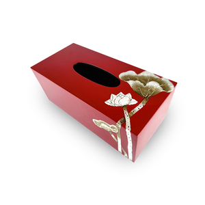 Vietnam Handmade Eco-Friendly <b>Lacquerware</b> Tissue Box Traditional Natural Material Handicraft Customized Size VietnamCrafts for - Product Image 2