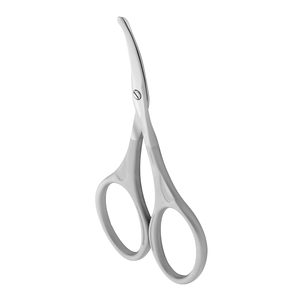 Ciseaux à cuticules en acier inoxydable à lame incurvée personnalisée, à pointe arrondie, finition sablée, pour le soin des ongles, outil de beauté - Product Image 3