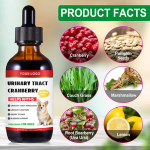 Suplemento <span class=keywords><strong>para</strong></span> Mascotas, Salud Renal, Gotas Naturales <span class=keywords><strong>para</strong></span> el <span class=keywords><strong>Tratamiento</strong></span> de Infecciones del Tracto Urinario en Perros, Sabor a Arándano, Apoyo <span class=keywords><strong>para</strong></span> el Tracto Urinario de Perros - Product Image 4