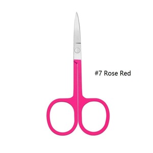 Wholesale <b>Manicure</b> Facial Trimming Makeup Beauty Tool Nail Cuticle Tool Stainless Steel Straight Sharp Hair <b>Scissors</b> Pakistan - Product Image 6