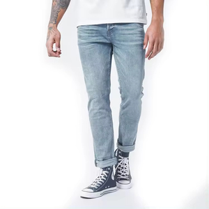 Popular Design OEM Best Quality Light Weight Stretchable Breathable Men's Denim <b>Jeans</b> for Men, Denim <b>Jeans</b> for Men - Product Image 3