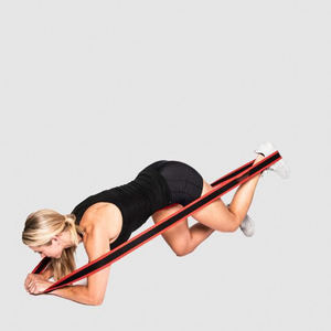 Adjustable Unisex Booty Band Hip <b>Circle</b> Loop Long Resistance Band Workout Exercise for Legs Thigh Glute Butt Squat Bands - Product Image 3