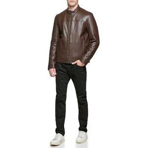 Veste de motard en cuir de vache de qualité supérieure, unisexe, personnalisée, en toile, pour l'hiver, style moto, vente chaude 2025 - Product Image 1