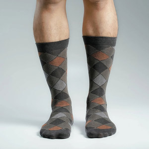 Calcetines Casuales de Algodón Premium 2025, Logotipo Personalizado, Calcetines Casuales Cómodos Hechos en Pakistán para Hombre - Product Image 2