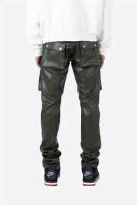 กางเกงหนังสำหรับผู้ชายน้ำหนักเบาออกแบบโลโก้ได้ตามต้องการ - Product Image 2