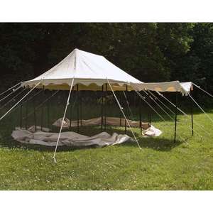 Carpa Medieval Borgundesa Impermeable de Lona de Una Sola Capa Automática para 4-10 Personas para Resorts - Product Image 6