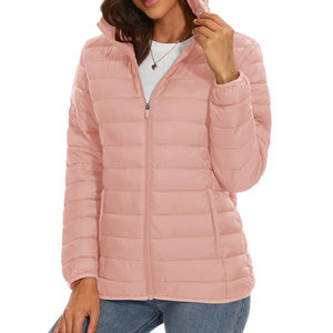 Vêtements professionnels femmes veste bouffante en gros prix bon marché fermeture éclair avant respirant conception personnalisée veste bouffante femmes - Product Image 3