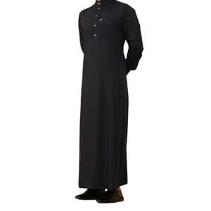 Thobe Saudí de Lujo en Oferta 2025 con Tela Transpirable, Estilo Saudí Elegante, Perfecto para Uso Diario y Eventos Formales - Product Image 1
