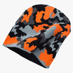 Nouveaux bonnets tendance et de haute qualité pour hommes en coton jacquard, service OEM, prix responsable, bonnets en tricot à revers - Product Image 6