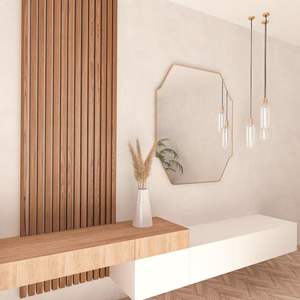 Miroir architectural Miroir mural design asymétrique pour la décoration intérieure Miroir intérieur irrégulier - Product Image 3