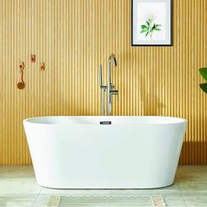 Baignoire autoportante moderne en acrylique blanc 170 cm Grande taille Modèle SATURN Vente chaude Expédition mondiale Achat en gros fournisseur en gros - Product Image 2