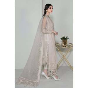 Conjunto de Traje de Mujer en Organza Bordada SF-186 - Product Image 4