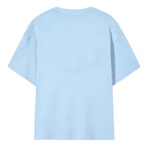 Luxury Custom Drop Shoulder 100% Heavy Cotton Streetwear Oversize T-<b>shirt</b> Men Blank Mock Neck Heavyweight Oversized Boxy T <b>Shirt</b> - Product Image 5