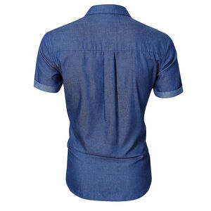 2024 bonne qualité grande taille hommes chemise à carreaux hommes chemises manches courtes affaires décontracté hommes chemise à carreaux - Product Image 2