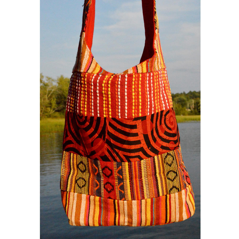 100% COTTON BOHO GYPSY SLING PURSE JHOLA BAGS