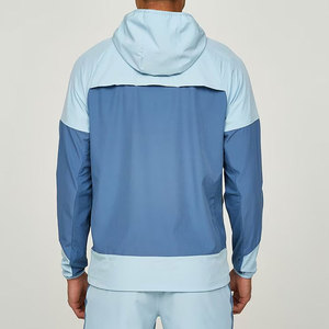 Chaqueta Deportiva Personalizada de Poliéster y Nailon para Hombre, Chaqueta Cortavientos para Gimnasio, Correr y Actividades al Aire Libre - Product Image 6