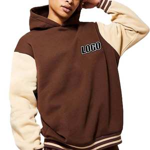 Qualité de l'exportation Sweat à capuche brodé en molleton de coton de qualité supérieure pour hommes pour l'automne Approvisionnement du marché international imprimé sur mesure surdimensionné - Product Image 2