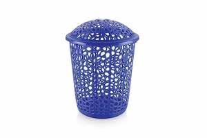 Panama Plastic <b>Laundry</b> <b>Basket</b> Durable Easy Home Organization Lightweight Portable Household Bathroom Storage - Product Image 6