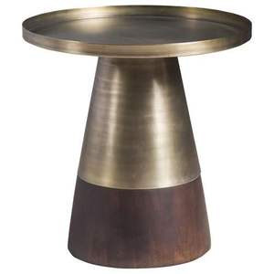 Mesa auxiliar de decoración del hogar de lujo con base de metal con acabado negro y mesa de centro para decoración de sala de estar - Product Image 6