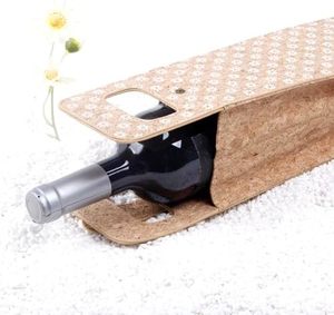 กระเป๋าใส่ขวดไวน์แบบนำกลับมาใช้ใหม่ได้ถุงใส่ไวน์ถุงใส่ไวน์ถุงใส่ของขวัญแชมเปญสำหรับงานเลี้ยงของขวัญที่ดีสำหรับคนรักไวน์ - Product Image 5