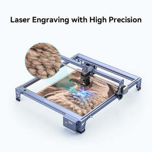 Graveur et découpeur laser Falcon 5W CR-Laser, kit de test gratuit, neuf, pour acrylique, pierre, métal, verre, bois, papier, cuir, Max DIODE Fiber AI - Product Image 2