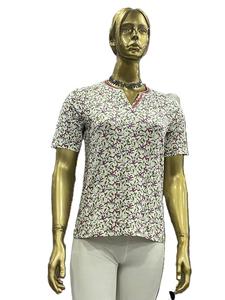 Les t-shirts en coton recyclé pour dames peuvent être personnalisés tailles couleurs style logo impression emballage fabriqué à Mumbai Inde exportateur - Product Image 2