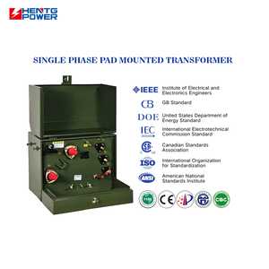 HENTG <strong>Power</strong> 25KVA 50KVA American Style Pad Mounted Single Phase <strong>Transformer</strong> Residential Distribution Energy Efficient <strong>Supplier</strong> - Product Image 4