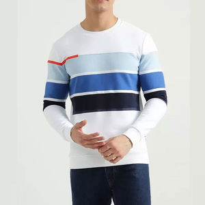 Sudadera de Hombre 2024, Corte Regular, Bordada, Lisa, Informal, Personalizada, Básica, Mezcla de Algodón, Hecha en Pakistán, de la Mejor Calidad - Product Image 1