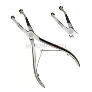 คีมถอดสะพานมงกุฎเกรดอุปกรณ์ทางการแพทย์ข้อต่อตักสปริงสองชั้นสกัดทางทันตกรรม - Product Image 1