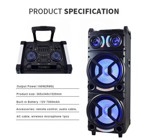 Karaoke âm thanh 12 inch bên loa công suất cao bên ngoài trời r không có đánh giá nhưng Bluetooth bên loa với đèn rực rỡ - Product Image 3