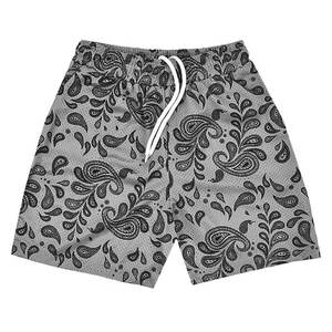 Pantalones cortos deportivos transpirables para mujer, pantalones cortos de yoga para entrenamiento físico de secado rápido con técnica sublimada, ropa deportiva lavada - Product Image 1