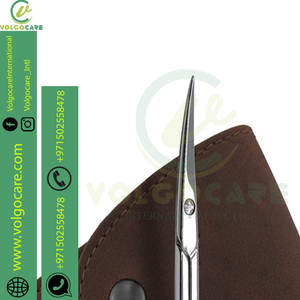 Tijeras para cutículas de calidad superior Tijeras de hoja curva de acero inoxidable en estilo único - Product Image 3