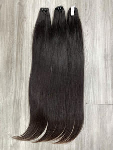 Extensiones de Cabello Humano Liso Súper Sedoso, Sin Enredos, de un Solo Donante, con Trama a Máquina, Cabello Virgen de Calidad Vietnamita 2026 - Product Image 4