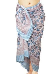 100% coton bohème sarong paréo écharpe enveloppante, vêtements de plage vêtements de fête enveloppes femmes plage sarong sarong plage couverture élégant joyeux - Product Image 2