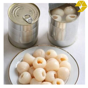 Lichi enlatado de corazón tropical de Vietnam, lichi naturalmente jugoso, fácil de usar para aperitivos de lichi y platos culinarios creativos - Product Image 2