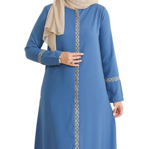 Abaya para Mujer, Estilo Nuevo, Fabricación Profesional, Ropa Islámica de Alta Calidad, Secado Rápido, Transpirable - Product Image 1