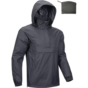 ¡Novedad de 2025! Chaqueta impermeable para exteriores para hombre, cortavientos con logotipo personalizado con procesamiento frontal, abrigos de talla grande - Product Image 6