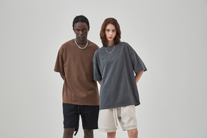 Heavyweight 100% algodón de gran tamaño Vintage T Shirtcustom Men Vintage Oversized T-shirt para hombres - Product Image 3