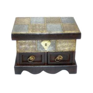 Hot Selling Top Standard Product High Quality Handmade Home Decorative Boxes Treasure <b>Chest</b> Wood Craft Gift Item <b>Wooden</b> Box - Product Image 4