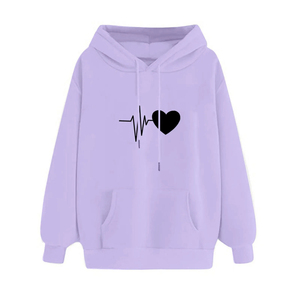 Sweats à capuche d'hiver respirants pour femmes coupe décontractée sweat décontracté hauts à manches longues course Fitness porter 100% coton - Product Image 4