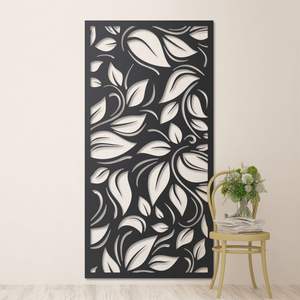 Carillón de viento de hierro decorativo para colgar en la pared, chapado en latón, nuevo diseño, artes de pared para decoración del hogar - Product Image 1