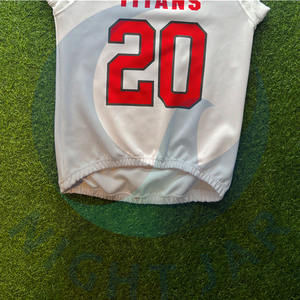 Maillot de football américain 2025 le plus vendu Prix raisonnable Vêtements d'entraînement de marque privée Maillots sublimés - Product Image 4