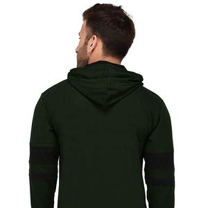 Sweat à capuche en coton mélangé de haute qualité pour hommes, modèles d'hiver et d'extérieur avec logo personnalisé, options multicolores, prix réduit, tailles personnalisées - Product Image 4