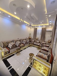 Sofá estilo Majlis árabe, diseño clásico, elegante conjunto para sala de estar, asientos de esquina de lujo, diseño que ahorra espacio - Product Image 4