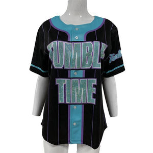 Uniforme de béisbol de sublimación personalizado ZATA SPORTS para adultos Unisex bordado 3D transpirable secado rápido cuello en V 100% poliéster - Product Image 4