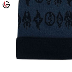Pakistan Manufacturer Skull Beanies <b>Caps</b> for <b>Men</b> / Women Woolen Made Winter Jacquard Beanie <b>Caps</b> - Product Image 5