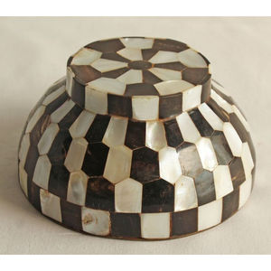 Bol de serveur rond en métal au prix le moins cher Bol de service au chocolat Vintage Home Decor par Indian Metal World - Product Image 5