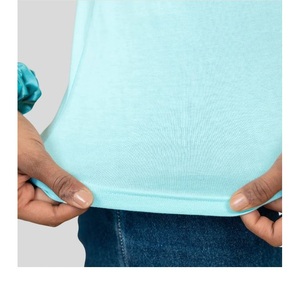 Camiseta de verano de manga corta con cuello redondo para mujer, Nuevo Jersey de algodón, camiseta de moda para mujer, Exportación de BD - Product Image 6
